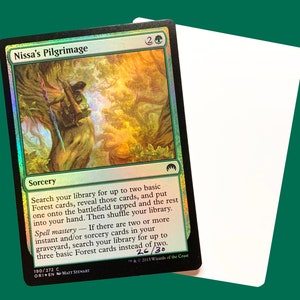 Nissa's Pilgrimage firmado Foil Artist Proof Card