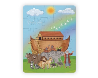 Noah's Ark William Hallmark 550 Pc Jigsaw Puzzle 24 X 18 Masterpieces ...