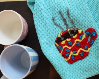 Coffee  Lover gift, Kitchen Towel, Coffee gift Towel, Housewarming gift
