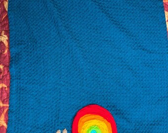 Rainbow Snail Kitchen Towel – Slow Down & Brighten Up!