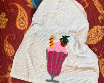 Strawberry Sundae Kitchen Towel