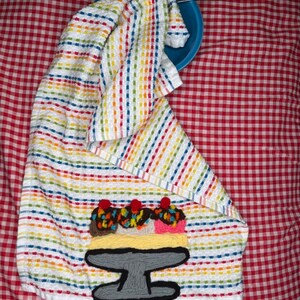 Banana Split Kitchen Towel – A Sweet Slice of Last Chance Trailer Park