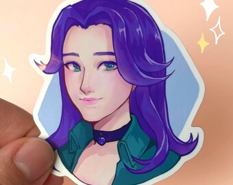 Abigail Sticker | Stardew Valley Die Cut Waterproof
