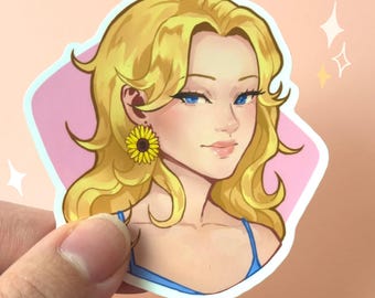 Haley Sticker | Stardew Valley Die Cut Waterproof