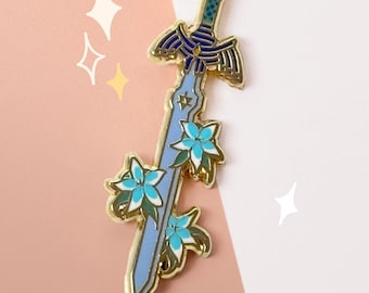 Master Sword Enamel Pin | The Legend of Zelda Silent Princess Lapel Pin