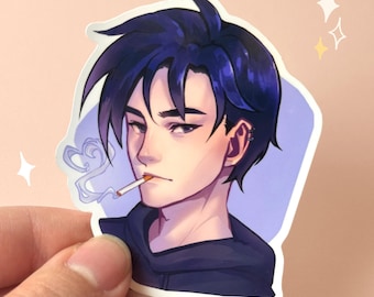 Sebastian Sticker | Stardew Valley Die Cut Waterproof