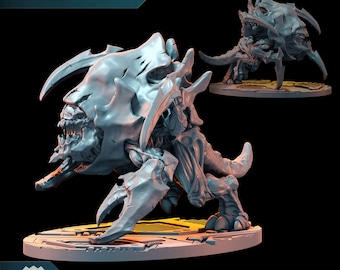 Campeón Insecto Bruto - Puppetswar - Impresión de resina - Juegos de guerra de mesa