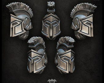 Spartan Praetorian Helmets  - Puppetswar - Resin Cast - Tabletop Wargaming