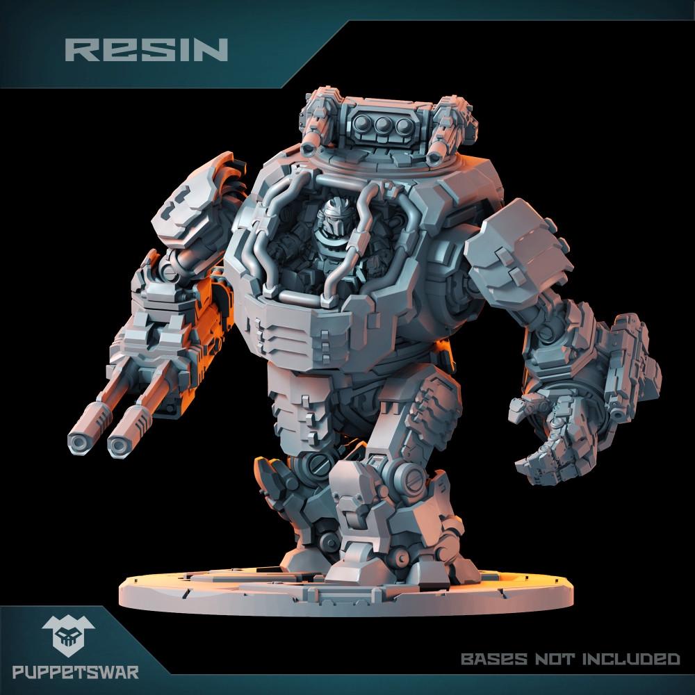 Recon Battlewalker [Bushi] - Puppetswar - Resin Print