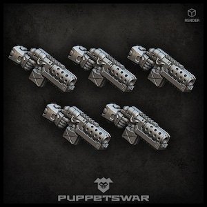 Flamethrowers (right)  - Puppetswar - Resin Cast - Tabletop Wargaming