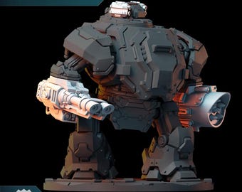 Enforcer MK2 Ballistic Weapons - Puppetswar - Resin Print