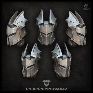 Vampire Knight Helmets  - Puppetswar - Resin Cast - Tabletop Wargaming