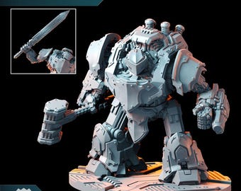 Exorcists Battlewalker v1 - Puppetswar - Resin Print