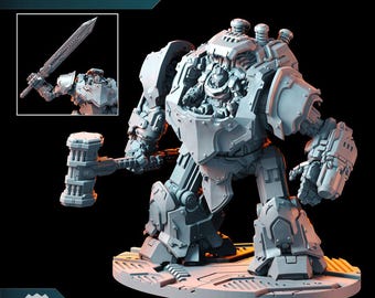 Exorcists Battlewalker v2 - Puppetswar - Resin Print