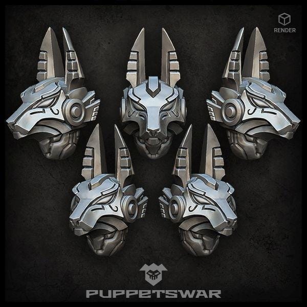 anubis motorcycle helmet Anubis Helmets V2 - Puppetswar - Resin Cast - Tabletop Wargaming