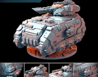 Husky Tank - Puppetswar - Resin Print - Tabletop Wargaming