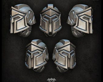 Spartan Helmets  - Puppetswar - Resin Cast - Tabletop Wargaming