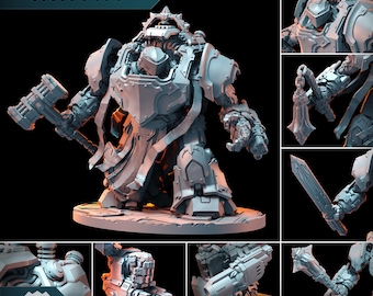 Exorcists Battlewalker v1 - Puppetswar - Resin Print - Tabletop Wargaming