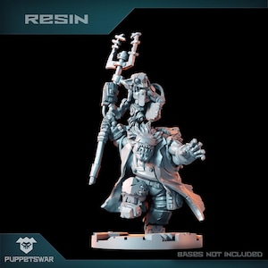 Orc Crazy Scientist - Puppetswar - Resin Print - Tabletop Wargaming