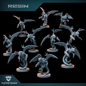 Flying Bug Troopers - Puppetswar - Kunstharzdruck - Tabletop Wargaming
