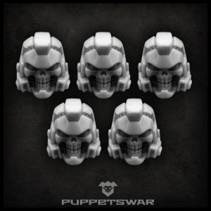 Reaper Helmets - Wargaming - Puppetswar - Resin Cast