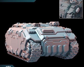 Bulldog APC - Puppetswar - Resin Print - Tabletop Wargaming