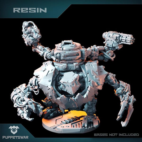 Karl - Orc Walker - Puppetswar - Resin Print - Tabletop Wargaming