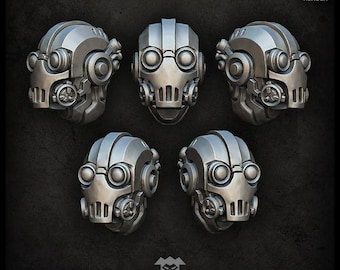 Wraith Heads  - Puppetswar - Resin Cast - Tabletop Wargaming