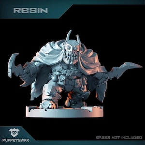 Orc Boss Bruise Pain - Wargaming - Puppetswar - Resin Cast