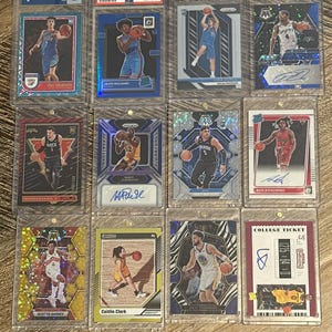 NBA Basketball Hot Packs - 12 Cards - 3 Rookies - 3 Inserts - Look for Autos - Memorabilia - Numbered