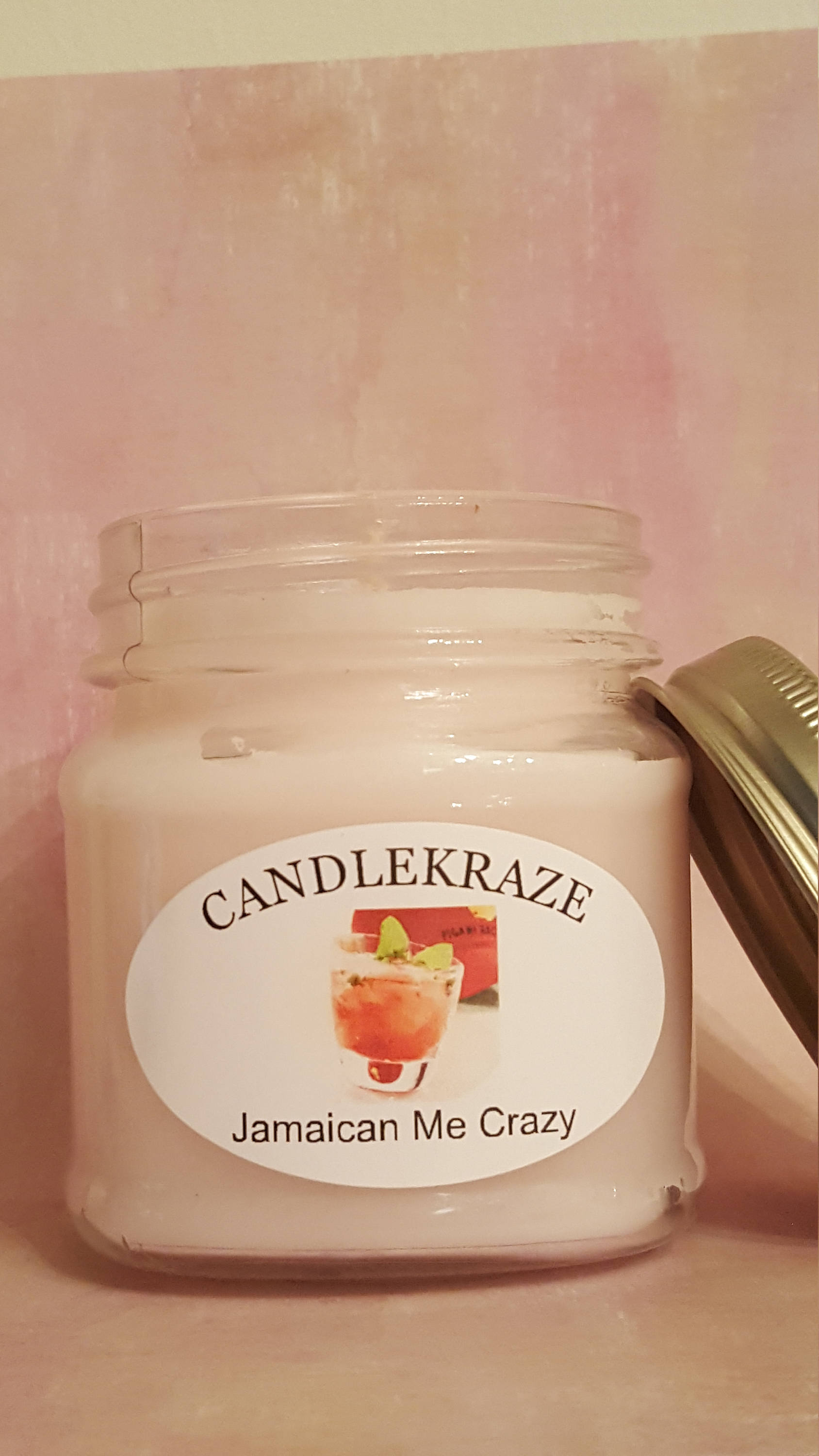 Jamaican Me Crazy 8oz Mason Jar Candle Etsy UK
