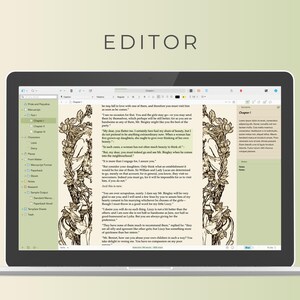 Titania Fairycore Light Scrivener Theme | macOS image 2