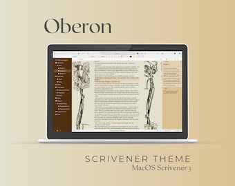 Oberon Fairycore Light Scrivener Theme | macOS