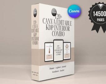 Ebook Digital Download, Lead Magnet Template Canva,Ebook Template Canva, Coaching Template Canva, Course Creator Workbook Template