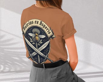 Ferguson Clan Crest Comfort Colors Tee: Scottish Heritage Shirt