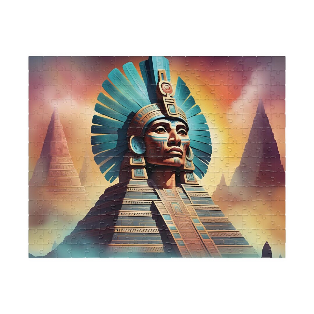 Aztec Aztlan Puzzle Customizable 252 Pieces History Lovers and Puzzle ...
