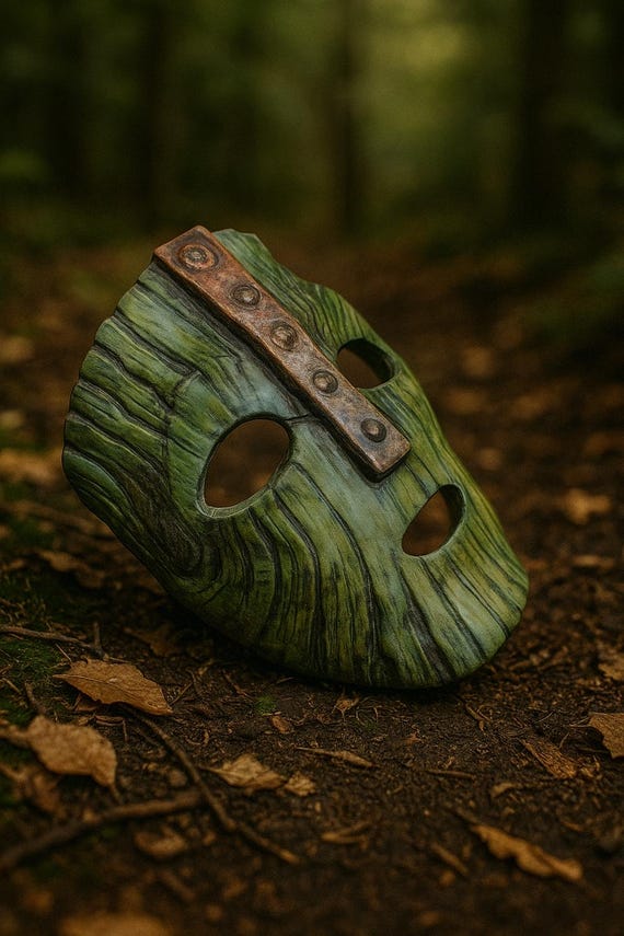 The Mask: Real Size 3D Printed Hand Painted Wall Art - Etsy