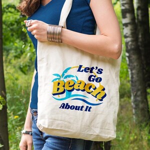Bolsa de praia temática de praia espirituosa Bolsa de praia de lona Bolsa de praia fofa Bolsa de praia preta Bolsa de praia retrô Bolsa de praia para meninas Bolsa de viagem de praia para despedida de solteira