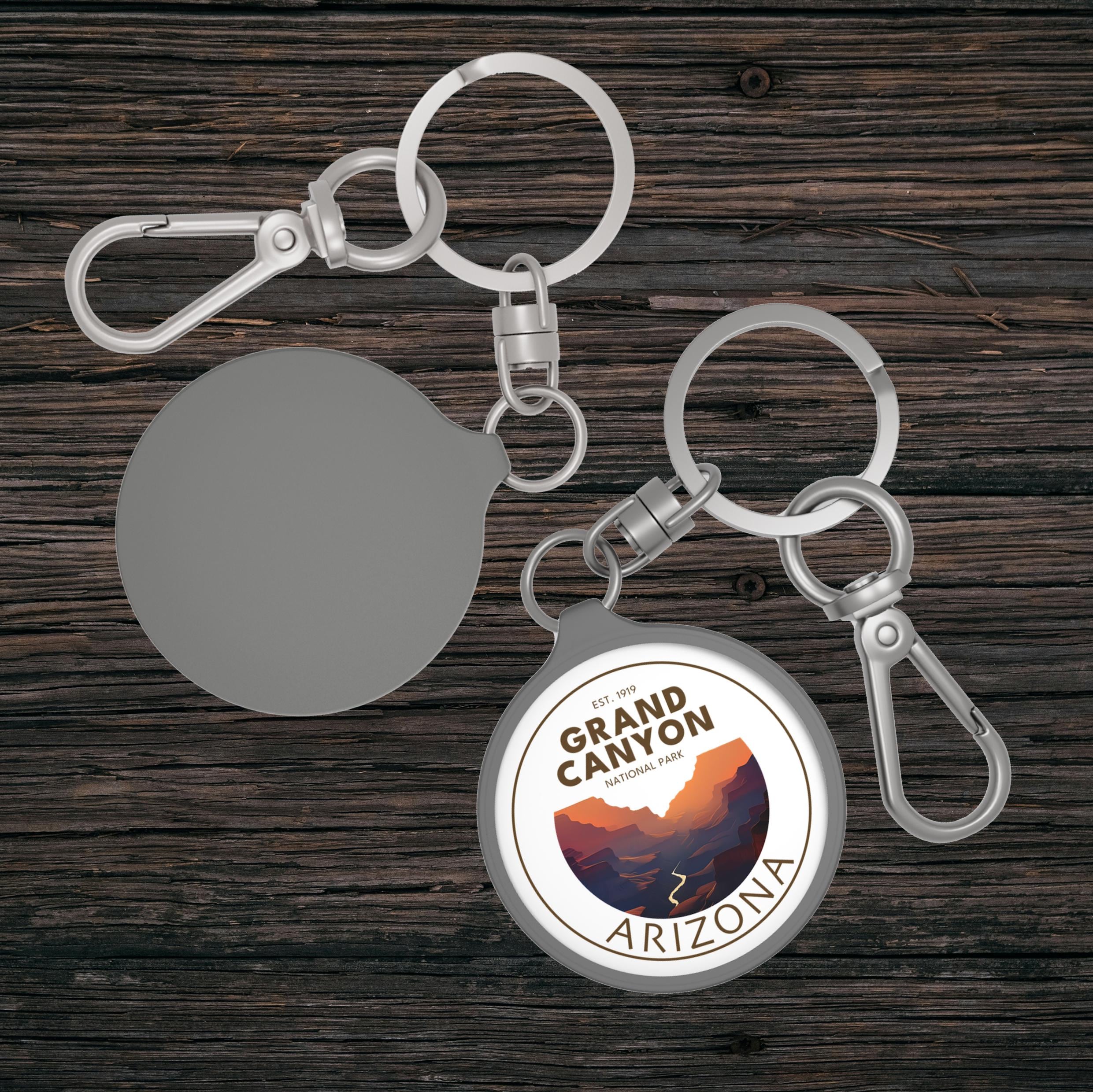 Grand Canyon National Park Keychain, Arizona Hiking Souvenir - Etsy