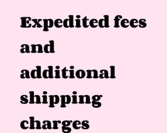 Personalización VIP personalizada, tarifas aceleradas personalizadas, cargos de envío adicionales personalizados