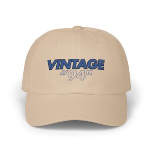 Vintage 94 Classic Dad Cap - Retro Baseballmütze, Distressed Cap, Vatertagsgeschenk, verstellbarer Sonnenhut, Hipster Kopfbedeckung