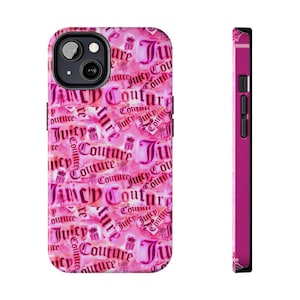Juicy Couture ケース ネイビー Juicy couture iPhone case - Etsy 日本