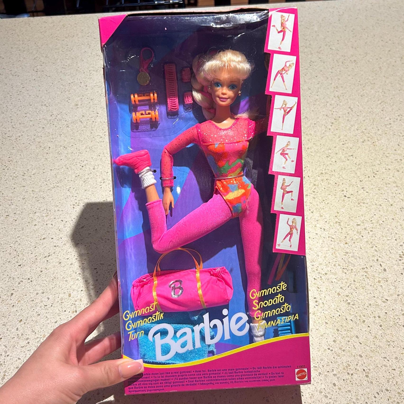 Barbie Gymnast Doll 1993 Vintage Mattel - Etsy 日本