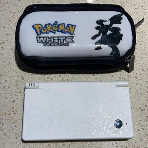 Pokemon White Nintendo Dsi Collectable With Charger and Case - Etsy