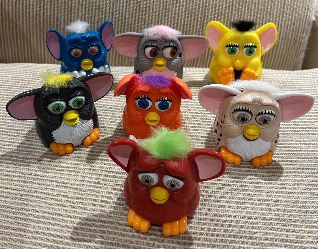 Furby Mcdonalds Toys 1998 Vintage - Etsy