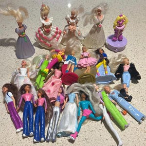 Barbie Mattel Happy Meal Toys Lot McDonalds 1993-2004