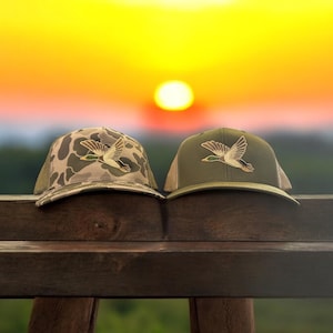 Mallard Flight Embroidered Hat