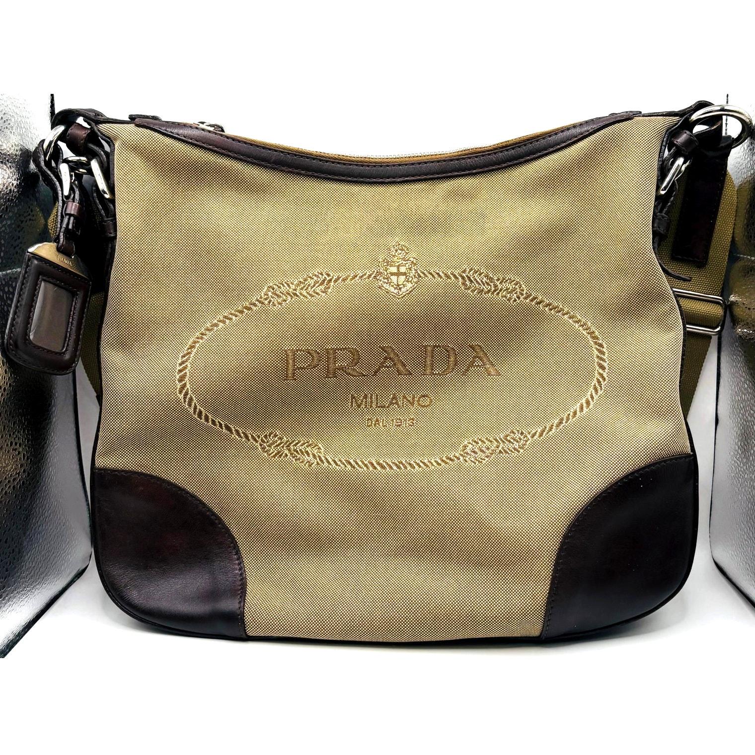 Vintage Brown Prada Bag - Etsy
