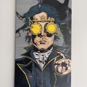 Ichabod Crane, Sleepy Hohle, Johnny Depp Pop Art, Tim Burtons Sleepy Hohlkehle Pop Art