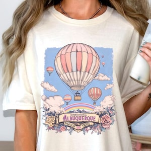 Albuquerque Balloon Fiesta Shirt, New Mexico Hot Air Balloon Festival Shirt, Balloon Festival Shirt 2024 Fun Balloon Tshirt, New Mexico Tee